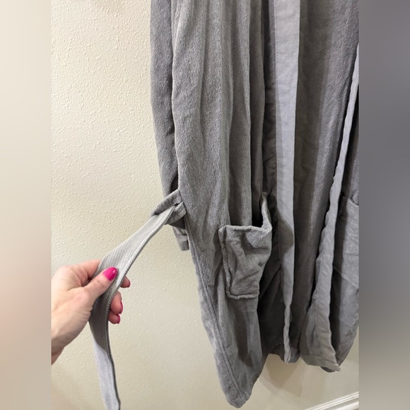 Lacoste Gray Robe with Pockets - Picture 3 of 8